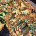 け〜〜ちゃん's cooksnap of when they made 膵炎☘️糖質制限チヂミ簡単おからパウダー.