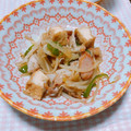 ♡愛莉mama♡'s cooksnap of when they made 豚こま肉ともやしとピーマンの生姜炒め.