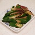 ＊おちゃこ＊'s cooksnap of when they made 肴に最高！オクラと茗荷の甘辛バター炒め.