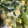 ちゃぎー's cooksnap of when they made 小松菜と卵の菜の花風炒め.