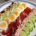 yumi☆0621's cooksnap of when they made 彩り綺麗に♡大満足のおもてなしコブサラダ.