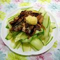 マダムカフェ♡'s cooksnap of when they made サンマのうざく風.