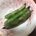 クックS3JNN2☆'s cooksnap of when they made 居酒屋メニュー♡ホクホク焼きそら豆.