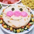 えリﾋﾟｮﾝ★'s cooksnap of when they made アンパンマン！特製ちらし寿司♡.