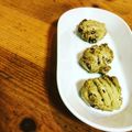 CZKO's cooksnap of when they made 大人の☆抹茶チョコチップクッキー.