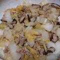 ナーちゃん's cooksnap of when they made 豚と白菜としめじの炒め物.