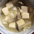 クックZ8J4H4☆'s cooksnap of when they made 超簡単!!豆腐のとろみかきたま汁☆時短！.