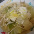 amicha's cooksnap of when they made 簡単！納豆のたれで和風スープ.