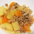 クックGMKNR0☆'s cooksnap of when they made 子供向け☆ひき肉で肉じゃが.