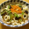 もんしゅしゅ's cooksnap of when they made ごま油香る♫茄子と竹輪の粉チーズ胡麻和え.
