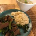 ecobeer's cooksnap of when they made 牛肉アスパラ炒め.