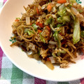 ママ初心者マーク's cooksnap of when they made あっさり簡単そばめし.