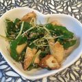 tikariri's cooksnap of when they made 水菜(またはピーマン)と竹輪のきんぴら.
