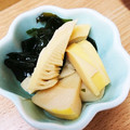 じん87's cooksnap of when they made 優しい味が染みる！筍とワカメの煮物.