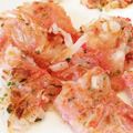 あやまま88's cooksnap of when they made 新玉ねぎと桜海老のチヂミ.