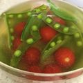 yummy?'s cooksnap of when they made 【常備菜】スナップエンドウの洋風煮びたし.