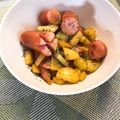 しゅい6's cooksnap of when they made 隙間に！じゃがいもとウィンナーのカレー味.