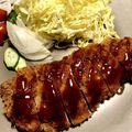 あおむし26's cooksnap of when they made キムカツ風♪薄切り肉で節約トンカツ☆.