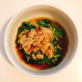 naccc's cooksnap of when they made 茹でないほうれん草のお浸し.