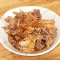 _hinaren's cooksnap of when they made 豚バラとしめじのポンズ煮.