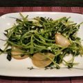 アルカママ's cooksnap of when they made 豆苗とベーコンのパルメザン炒め.