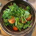 まっきー♪３７'s cooksnap of when they made 簡単、パクチーとトマトのエスニックサラダ.
