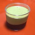 ancocoaちゃん's cooksnap of when they made ★簡単絶品♪抹茶淡雪二層羊羮.