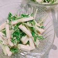 ぷーしん527's cooksnap of when they made 長芋で水菜が美味しいネバネバサラダ.