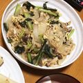 クックEGMPIQ☆'s cooksnap of when they made 簡単♪しめじと小松菜のめんつゆ卵とじ.