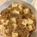 くまはなまる's cooksnap of when they made 甜麺醤なし！味噌でとっておき麻婆豆腐☆.