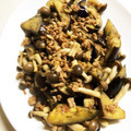 ちづりんも's cooksnap of when they made 野菜2つだけ！なすとしめじの挽肉甘酢炒め.
