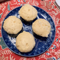 カオニャオマムアン's cooksnap of when they made ﾚﾝｼﾞで簡単♬米粉でくまさん蒸しﾊﾟﾝ🧸.