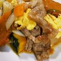 ウッシー母's cooksnap of when they made カボチャと豚肉の炒め物.