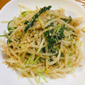 さいなる's cooksnap of when they made 簡単おつまみ✩もやし明太炒め.