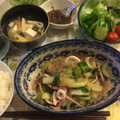 おくたんピノコ's cooksnap of when they made 青梗菜☆イカ☆春雨の中華炒め♪♪.