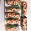 うえしゃま's cooksnap of when they made アレンジ自在♫巻くだけ簡単☆生春巻き.