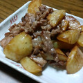 がちまやけいさん's cooksnap of when they made 豚肉とじゃがいもの甘辛炒め.
