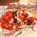 keb's cooksnap of when they made しいたけとトマトのホイル焼き.