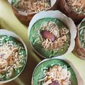 SMMN's cooksnap of when they made HMで簡単！小松菜とクリチのマフィン.