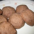 mikimia's cooksnap of when they made かぼちゃ餡のココア饅頭.