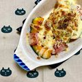 ふたごゆき's cooksnap of when they made ベーコン巻き南瓜のイタリアンチーズ焼き♡.