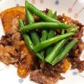 りゅうちゃんパパ★'s cooksnap of when they made 新ジャガの簡単揚げ煮も旨！牛コマと薄味で.