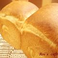 Roi cafe's cooksnap of when they made ☆国産小麦のはちみつ食パン☆.