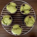 RisaraUeda's cooksnap of when they made 抹茶と小豆のマフィン.