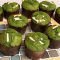 クックWIRTNF☆'s cooksnap of when they made HMで抹茶&ホワイトチョコのマフィン.