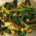 ちょびちょび's cooksnap of when they made ✿タアサイと豚肉のピリ辛オイスター炒め✿.