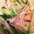 ⭐mari⭐'s cooksnap of when they made 新玉ねぎとキュウリの簡単サラダ.