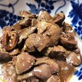 sacchiino's cooksnap of when they made 簡単すぎる鶏レバー甘辛煮.