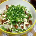 クックMM6747☆'s cooksnap of when they made 朝昼ご飯に♪はごろも煮缶で簡単ずぼら丼♡.