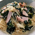 朔蔵Kitchen's cooksnap of when they made ワカメと春雨のわさびマヨサラダ.